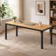 Table de salle à manger rectangulaire de 78 po pour 6 à 8 personnes-285795294