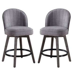 Swivel Counter Height Stool (Set of 2)