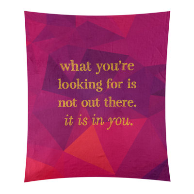Tapisserie quote-pierre en faux-faux-citation en polyester
