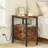 Artimon 24'' Tall 2 - Drawer End Table Set with Storage and Built-In Outlets-584841141