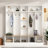 Wide Design Hall Tree With Storage Bench, Shoe Cabinet, Shelves And 8 Hooks-789378801