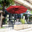 274.32cm Lighted Tilt Market Parasol-2035970169