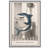 Shark Reading Newspaper on Toilet Canvas Wall Art, Comic Framed Art Print for Bold Bathroom Decor with Ocean Humor Style-112455438-112455439-112455446