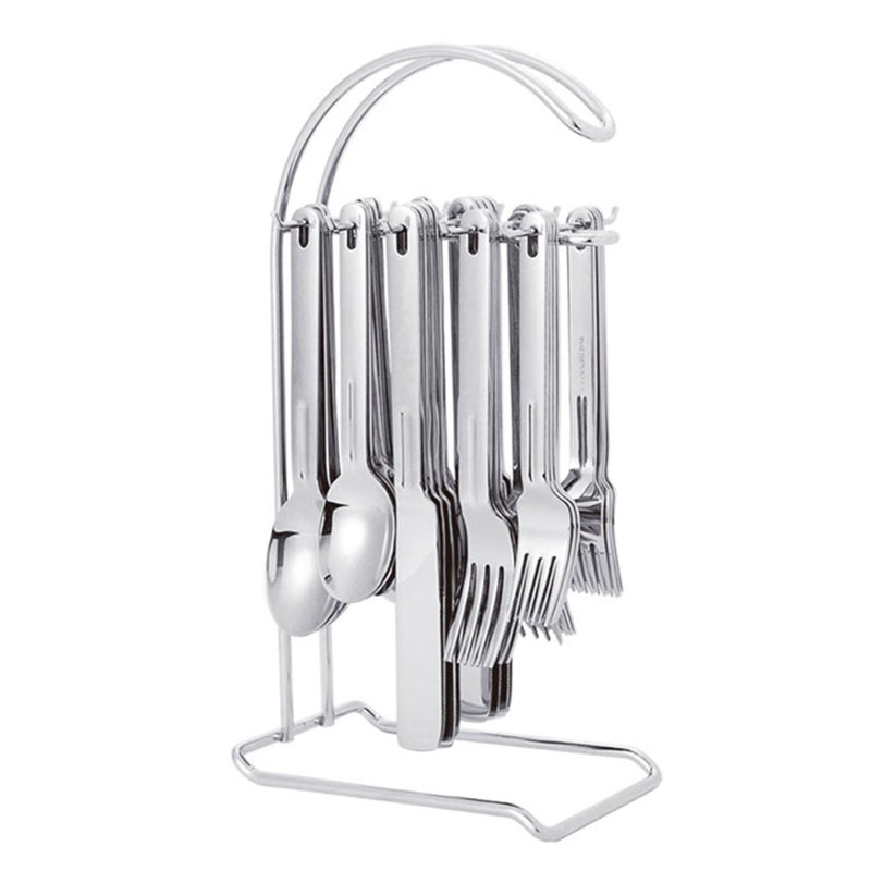Latitude Run® Stainless Steel Flatware Set - Service for 4