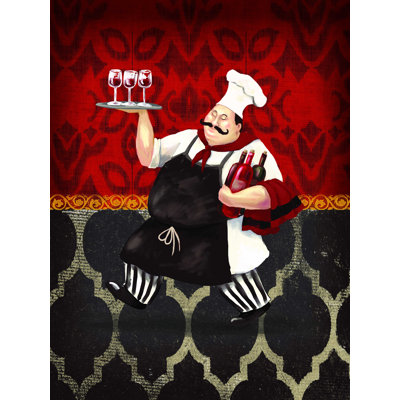 Chef Service - Impression sur toile tendue