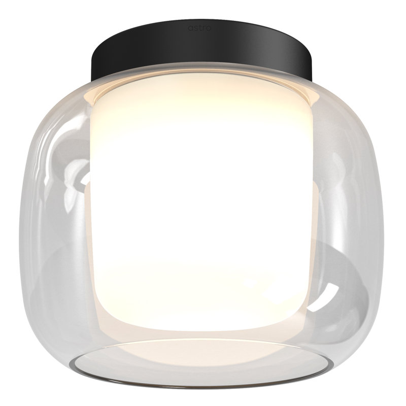 Aquina 1 - Light Flush Mount, Matte Black