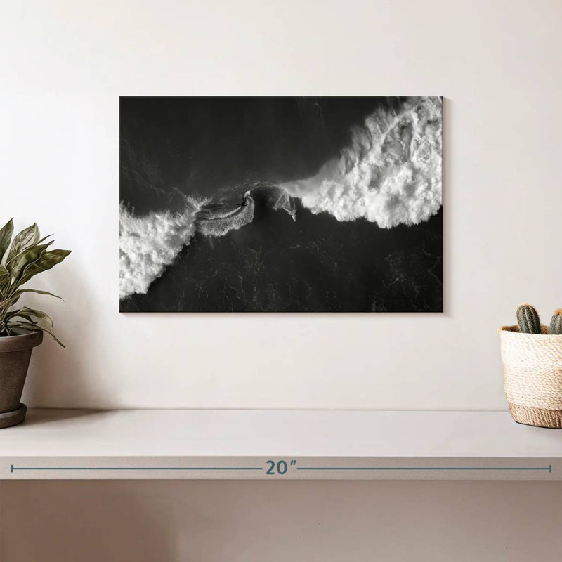 Sireci Surfer Waves, 8" H x 12" W