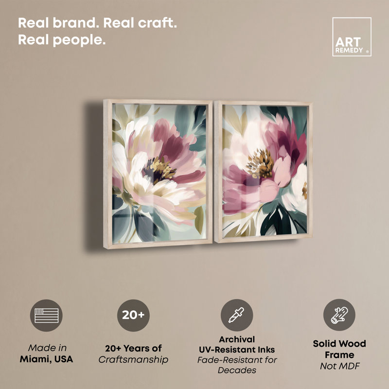 Blossom in Light, H 17 po x l 24 po, Crème, crème