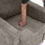 Upholstered Swivel Armchair-1570730972