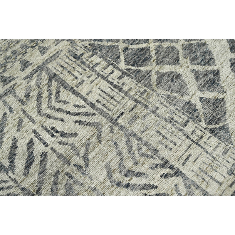 Slader Wool Moroccan Indoor Rug