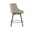 Tabouret de comptoir pivotant 360 ° beige-1747872220