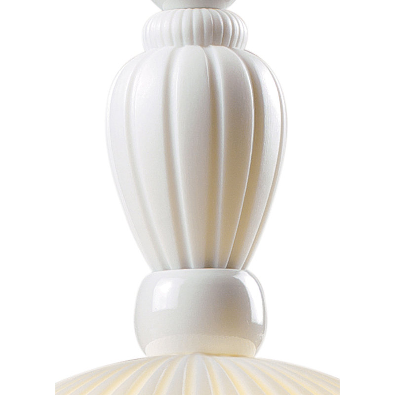 Mademoiselle 13.39" White Table Lamp