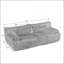 Oversized Modular Sectional Cloud Boneless Loveseat Sofa for Modern Living Rooms-665008322