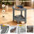 Shower Bench For Inside Shower - Hdpe Poly Corner Shower Stool For Shaving Legs, 300lbs Shower Seat With Storage Shelf, Shower Chair For Bathroom Indoor Outdoor Use, Grey/white/black-792632188