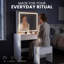 Freese Dressing Table with Mirror