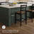 Lidwien Counter Height Barstool (Set Of 2)