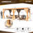 Aluminum Pergola, Wood Grain Aluminum Pergola with Adjustable Rainproof Louver-90612951
