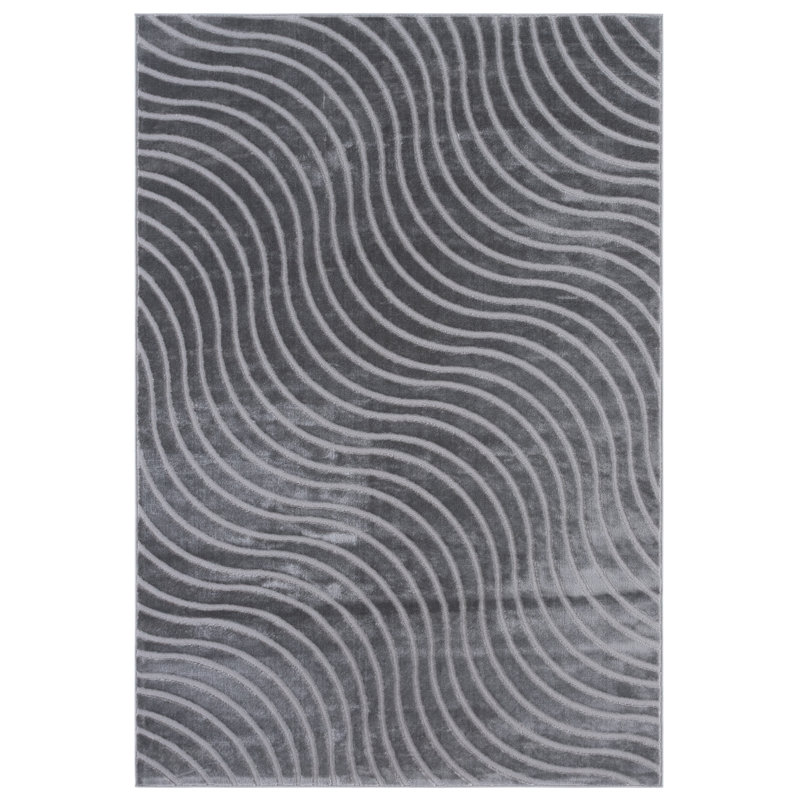 Tapis performance abstraite Saylor 134, Rectangulaire 8 pi x 10 pi