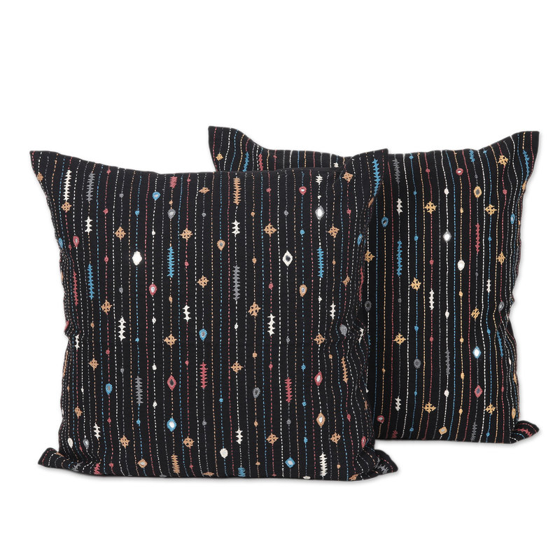 Housse de coussin carré et insert Madalynn