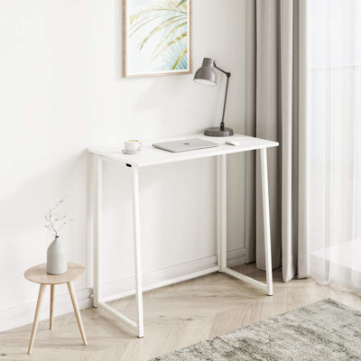 Dontavias Metal Base Computer Desk