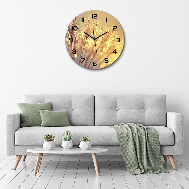 Jeru Glass Wall Clock