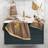  3 Piece 100% Turkish Cotton Hand Towel Set-20010891