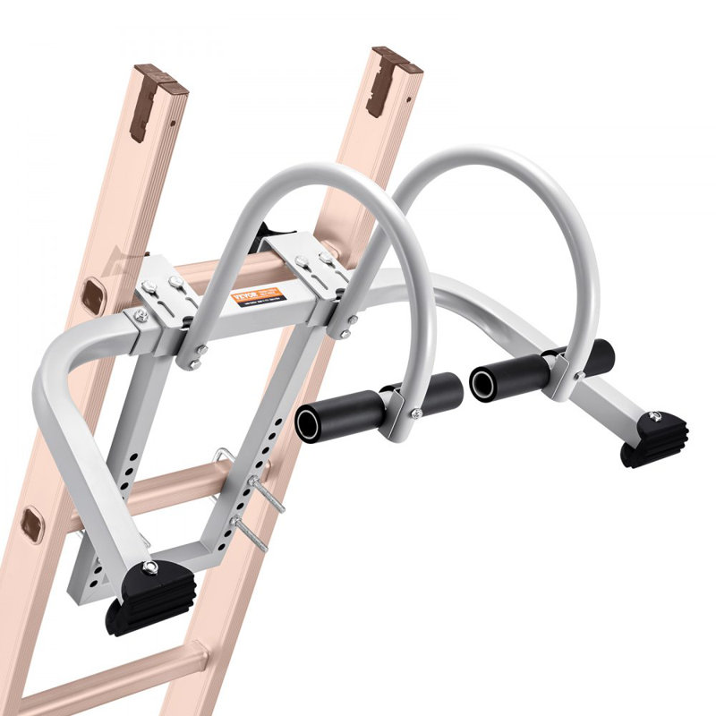 2 en 1 échelle échelle stabilisateur mural croisé toit toit