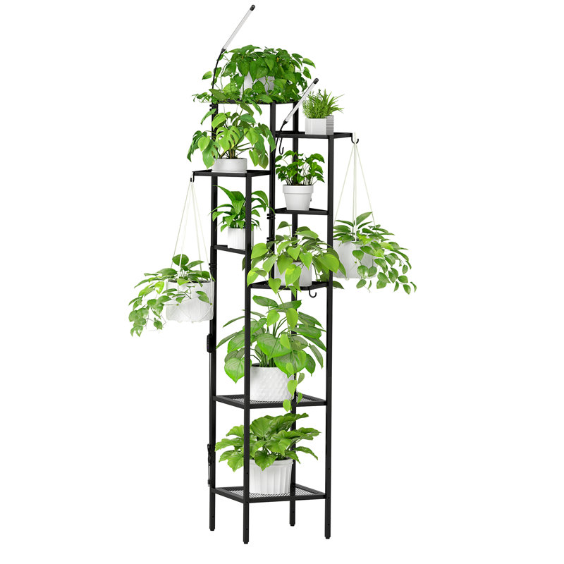 Support à plante décalé
