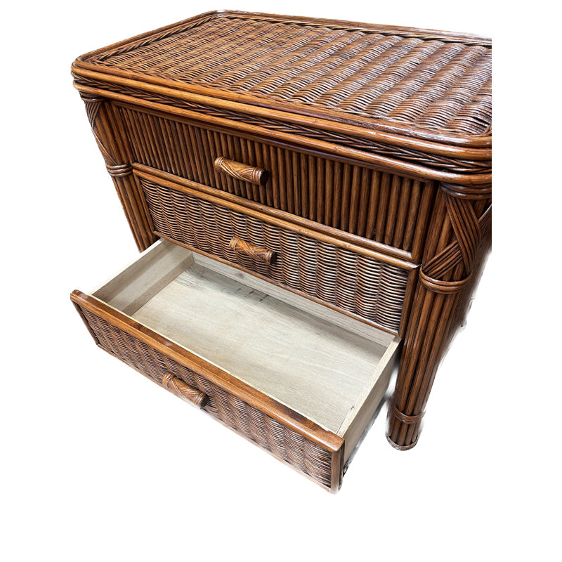 Woodlake 35'' W Wicker / Rattan Nightstand