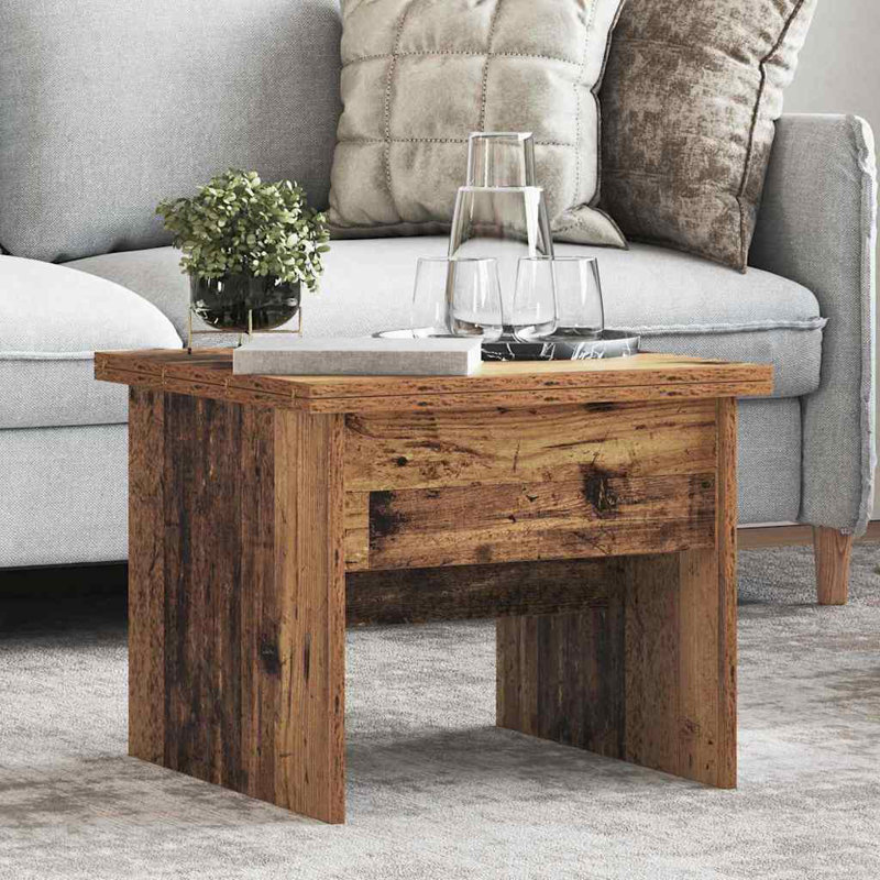 Lift Top Coffee Table, Old Wood