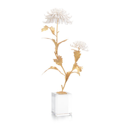 Sculpture de chrysanthèmes avignon