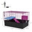 Small Animal Cage Chinchillas Rabbit Guinea Pig Hutch Pet Playhouse