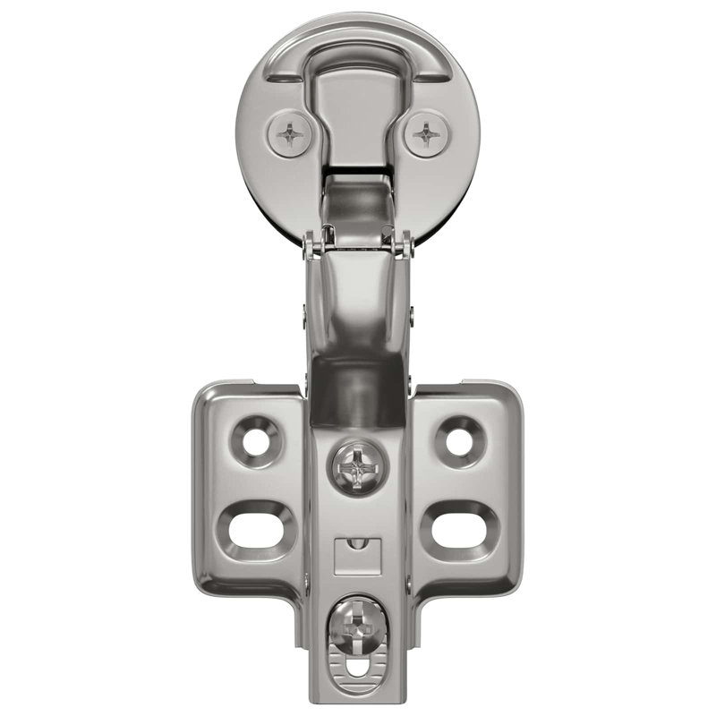 Vidaxl Hinge Silver Iron Accessory Hydraulic Component Soft Close Door Safety