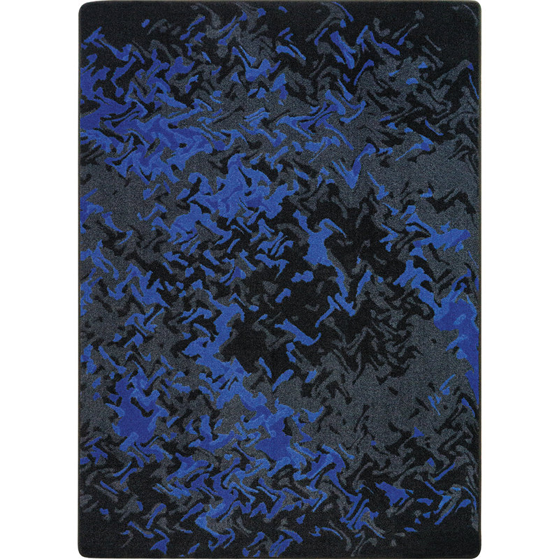 Rectangle Machine Tufted Nylon Rug, Rectangle 5'4" x 7'8"