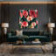Art mural sur toile Botanical Anthurium-835380247