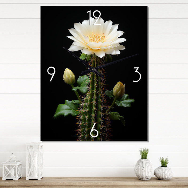 Cactus Isolation II - Horloges murales Cactus, Petit