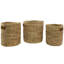 Table naturelle et paniers de ruppie maritime-73908924