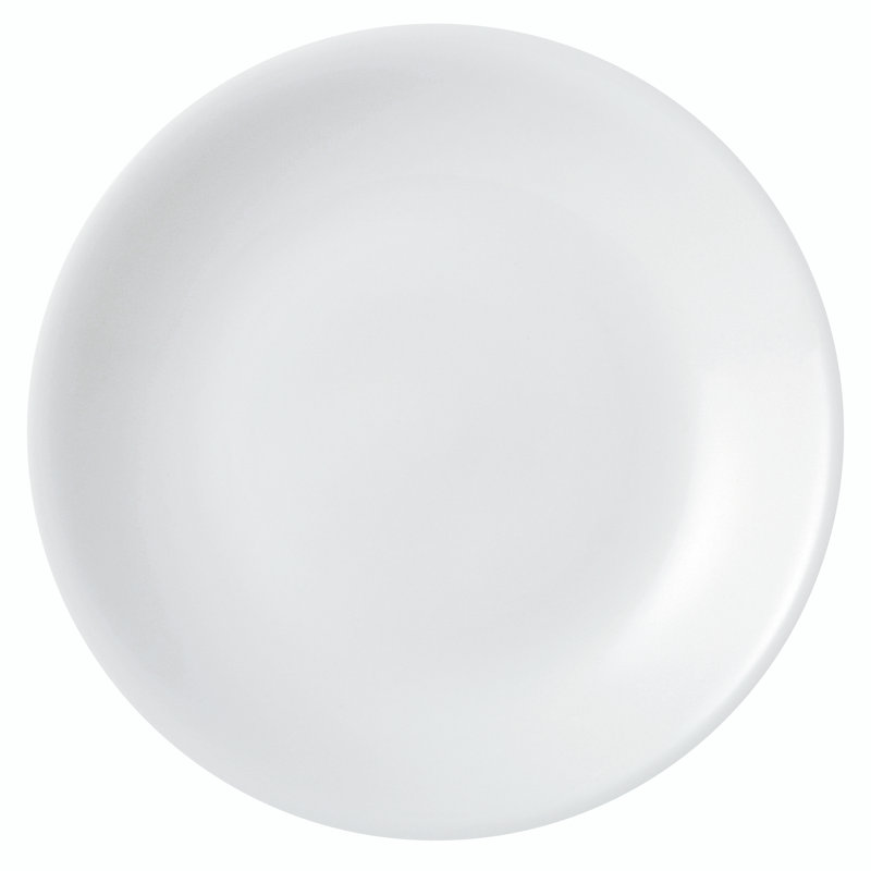 Assiette à salade orientale Oneida Hospitality, H 3 po x l 8,5 po x P 3 po