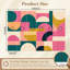 Papier peint adhésif autocollant amovible Mid-Century-129881020