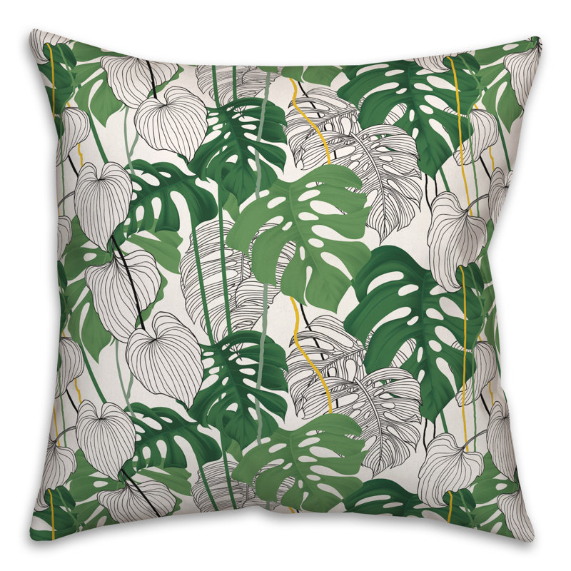  Coussin d'extérieur carré avec rembourrage