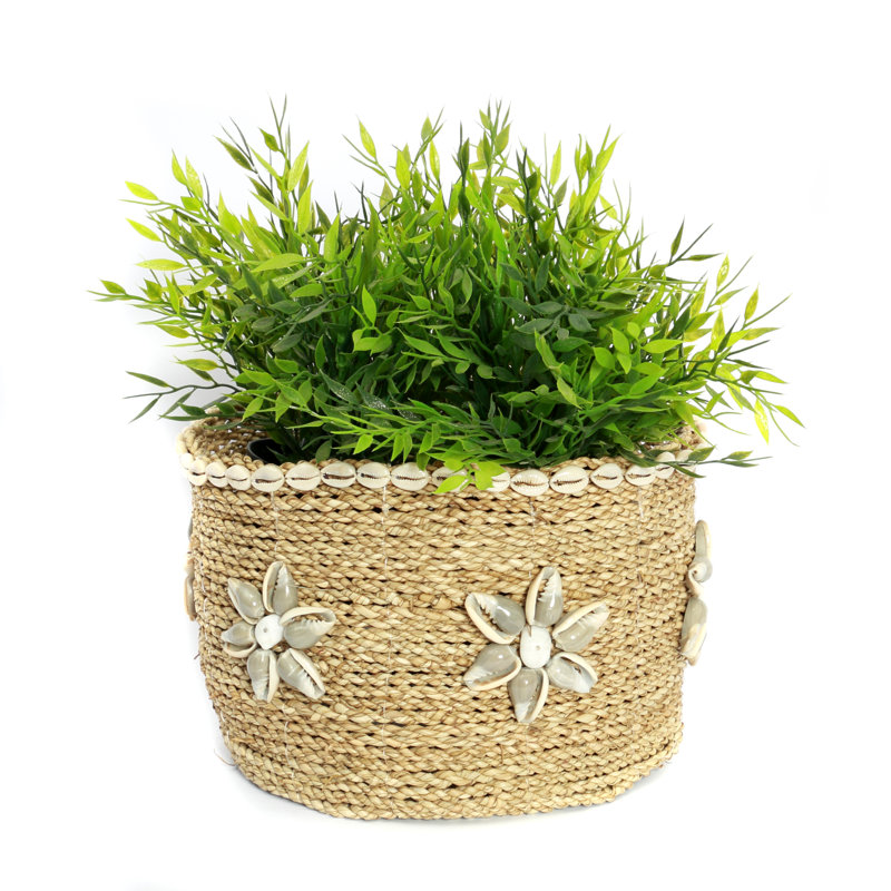 Bazar Bizar Wicker Box, 19 cm H x 25 cm W x 25 cm D