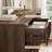 6-Drawer Dresser With Wave-Fluted Panels, Modern Boho Storage Cabinet With Solid Frame And Metal Handles, Versatile Organizer For Bedroom, Living Room, Entryway, Hallway & Closet-1425574113