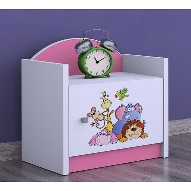 Sydney Nightstand, Pink