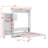 Murphy Bed With Storage Shelves And Louvered Style Decoration-1353269735