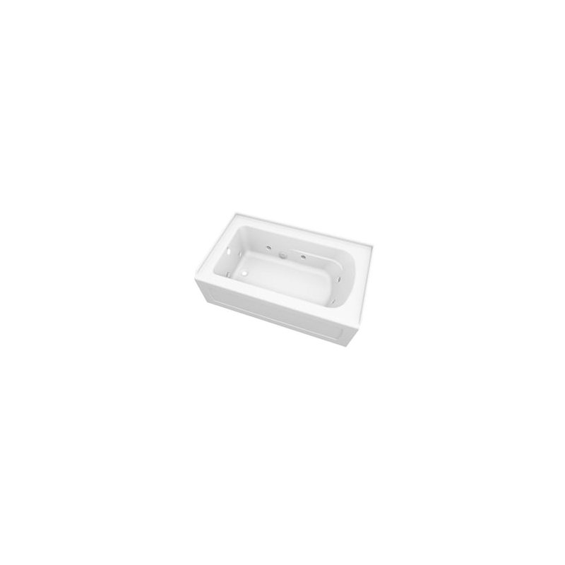60'' x 36'' Alcove / Tile In Soaking Acrylic Bathtub, Left