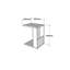 Table de bout avec tablette Brothwells