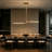 47.24''  Kitchen Island Modern Linear LED Pendant Light