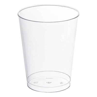 10 oz Gobelets ronds transparents en plastique