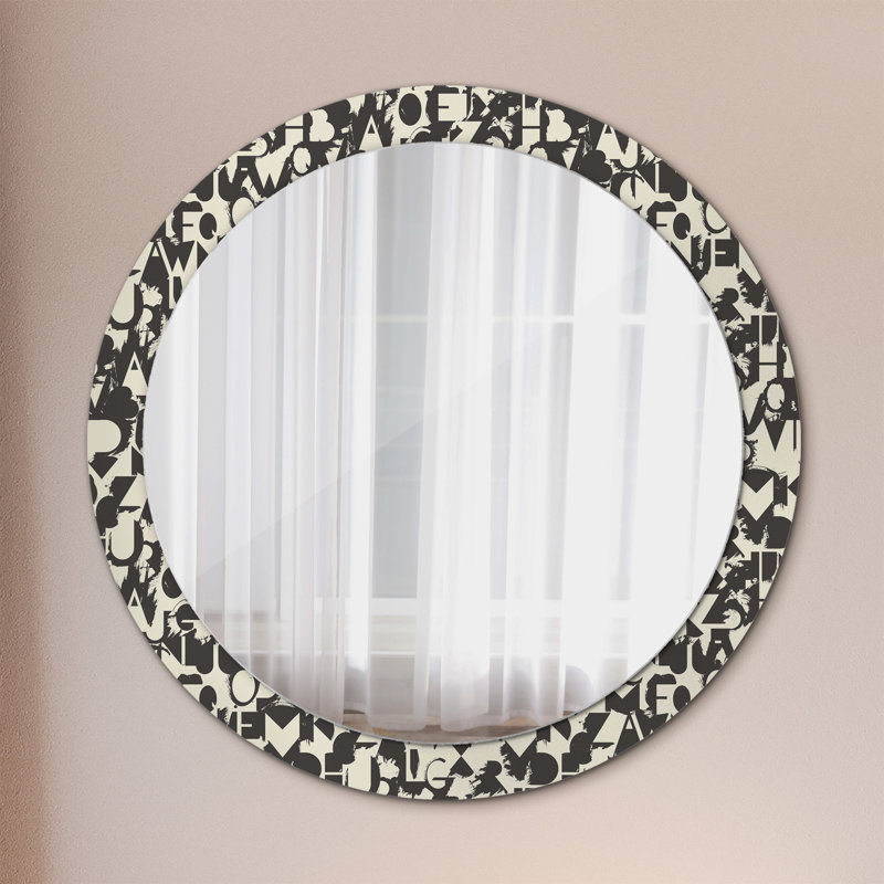 Huldar Glass Flat Wall Mirror