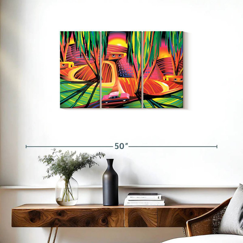 Van Gogh Congo, 20" H x 33" W